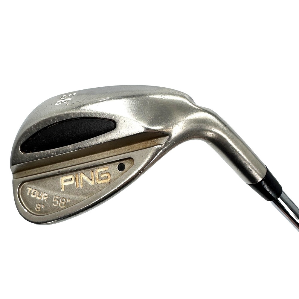 Ping Tour 58* Lob Wedge RH 36in Steel Shaft Wedge 8* Bounce Blue Dot